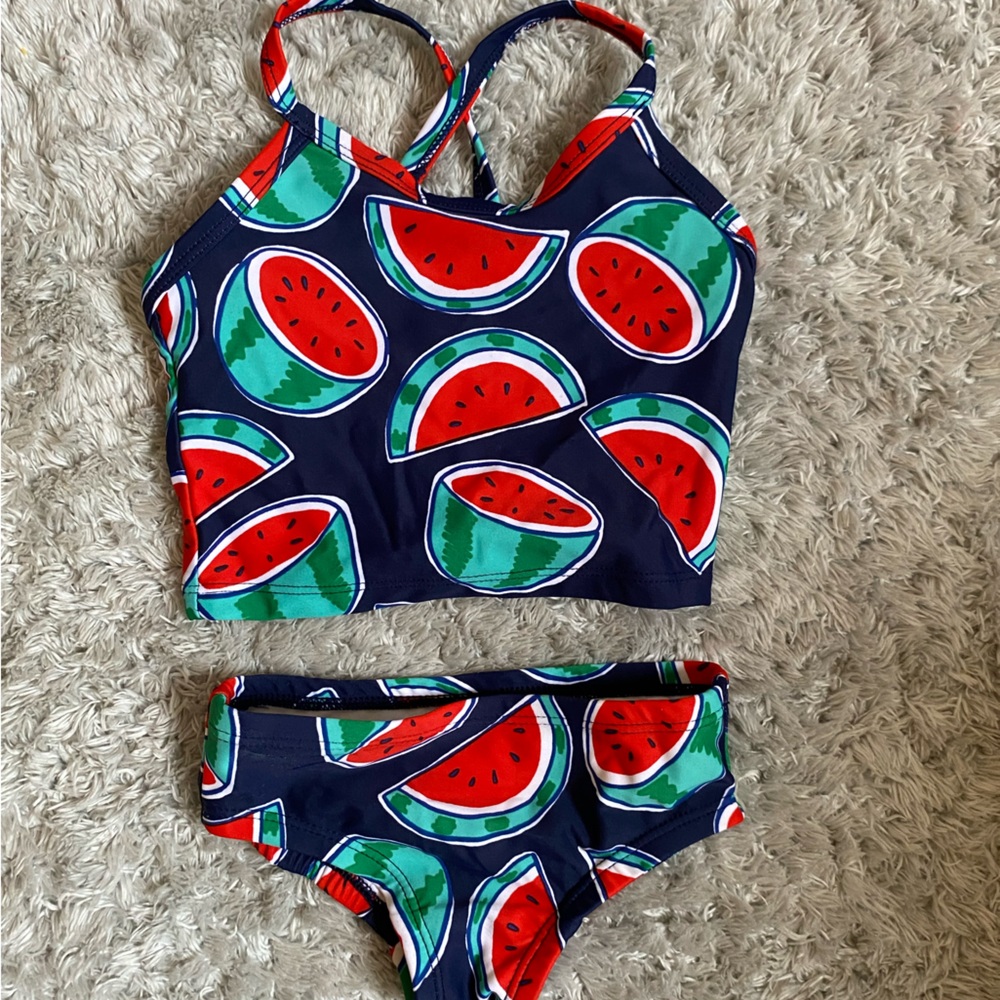 Hanna Andersson 2 pc swim set, 18-24 mo